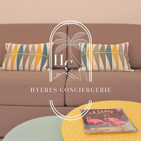 Plage La Capte T2 Neuf Rdj Clim Wifi By Hc Appartement Hyères