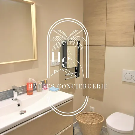 Appartement Plage La Capte T2 Neuf Rdj Clim Wifi By Hc Hyères