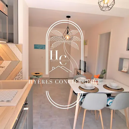 Apartment Plage La Capte T2 Neuf Rdj Clim Wifi By Hc Hyeres
